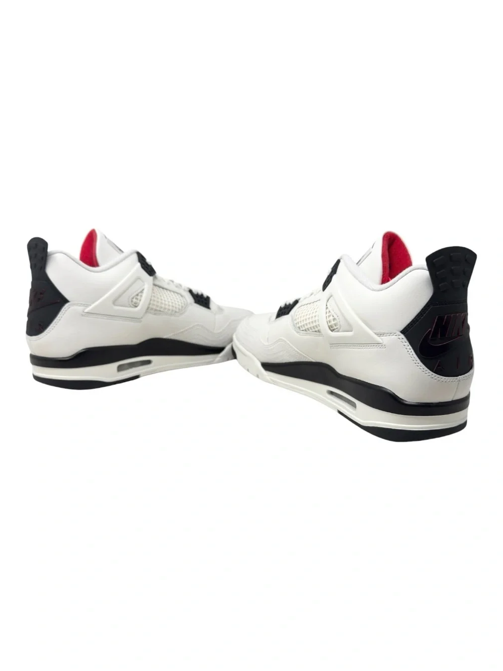 Air Jordan 4 Retro OG FC Flight Club IM4002100 Sail/Black/University Red Size 14